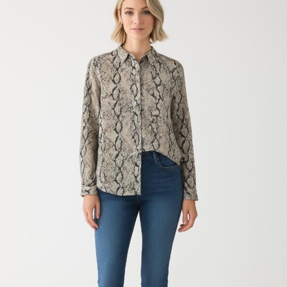 MNG by Mango Long Sleeve Blouse - Picture 1 of 4